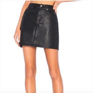 7 for all mankind black skirt size 23